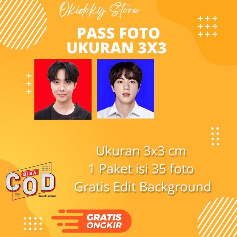 

[LANGSUNG JADI] Cetak Pass Foto 3x3 lamaran kerja murah