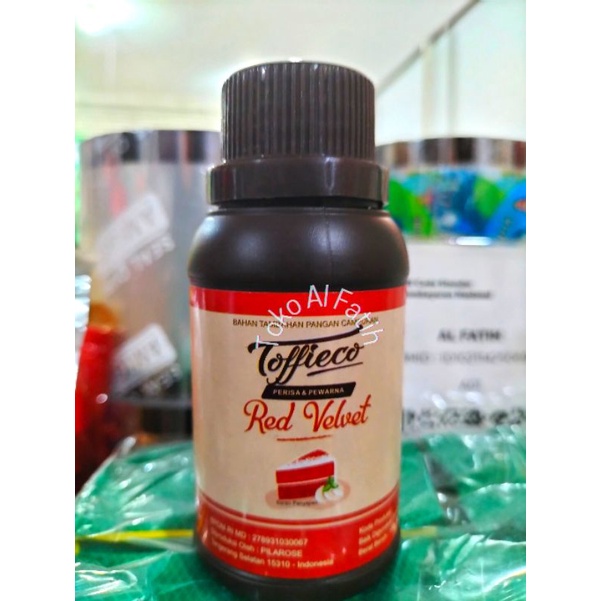 

Toffieco Perisa dan Pewarna Red Velvet