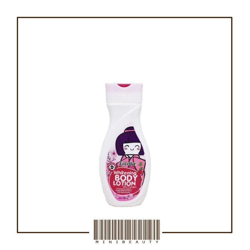 cocottee bibit pemutih whitening red pome body lotion BPOM