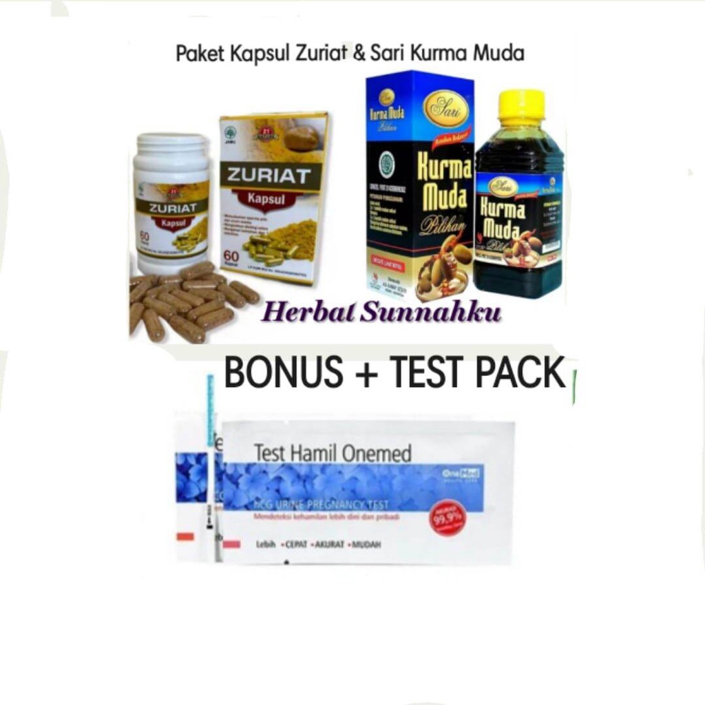 

PAKET Sari Kurma Muda Ruthob & KAPSUL Zuriat isi 60 kapsul