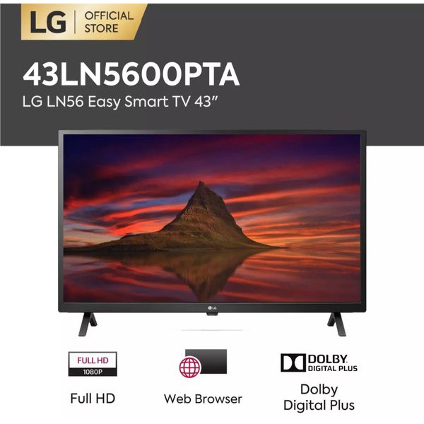 Penawaranspesial LG LED TV 43LN5600PTA 43 Inch Smart TV Garansi Resmi Diskon
