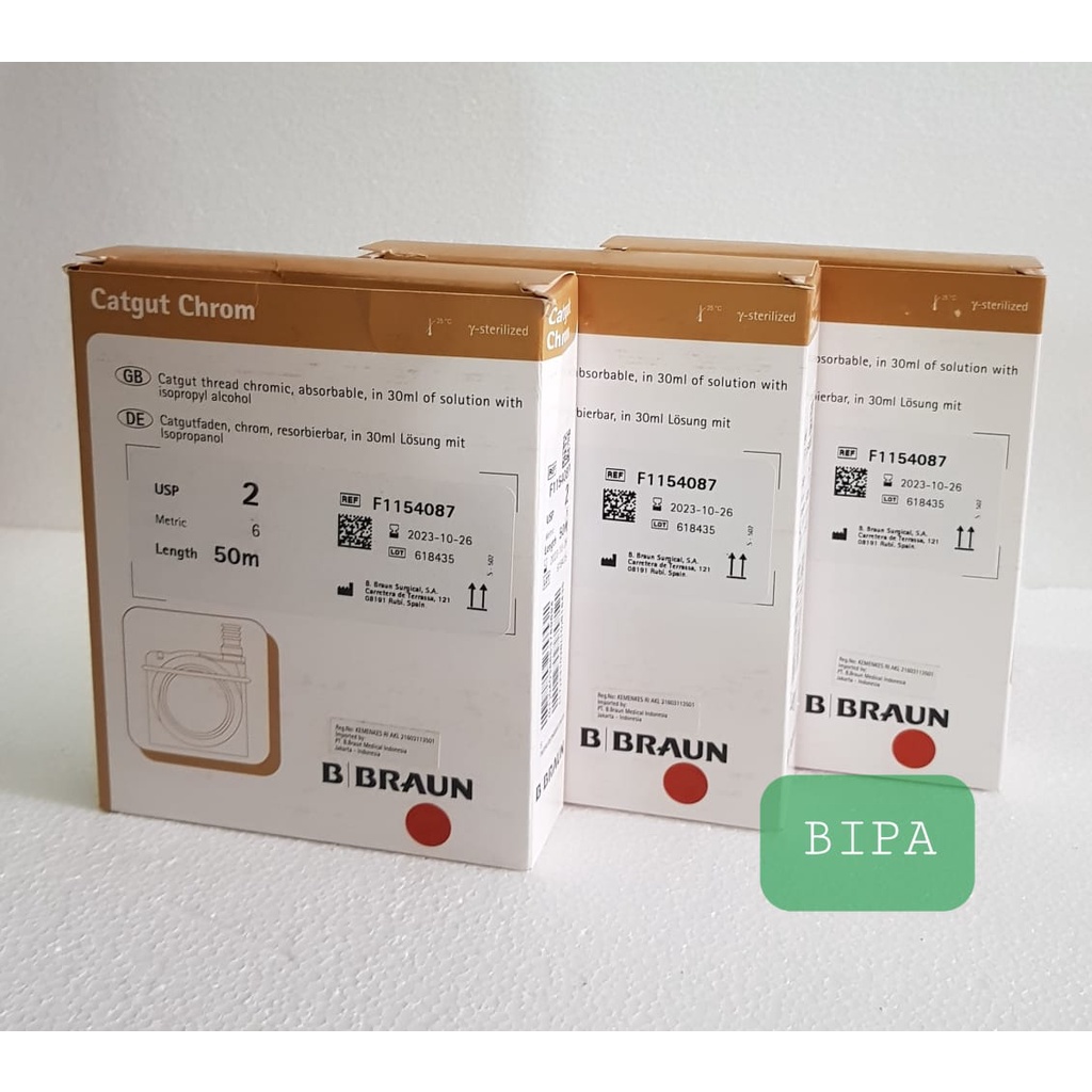 Catgut Cromic 2 Bbraun.