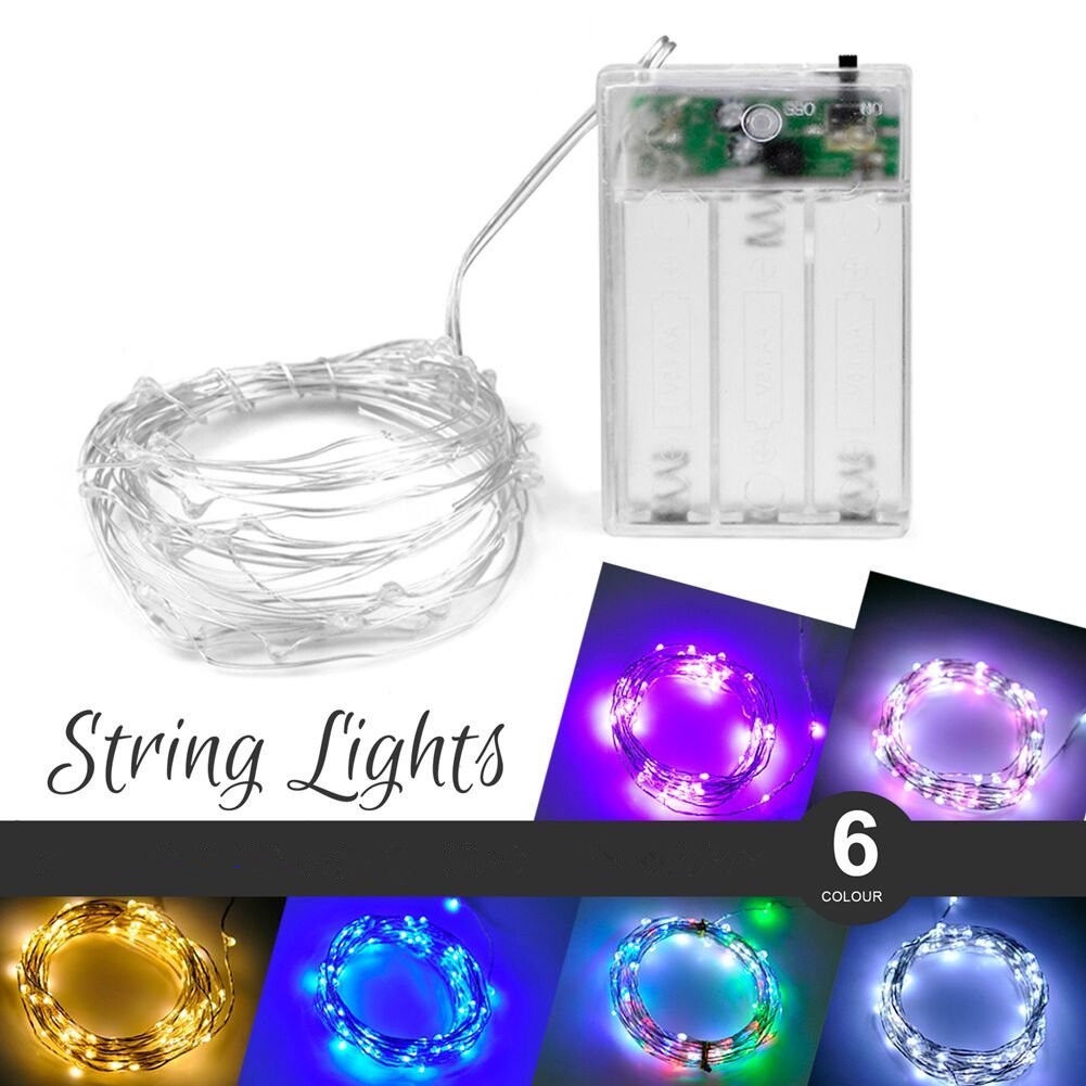 (Recommend) Lampu string LED Dengan Kabel Tembaga Untuk Dekorasi Taman Dan Balkon