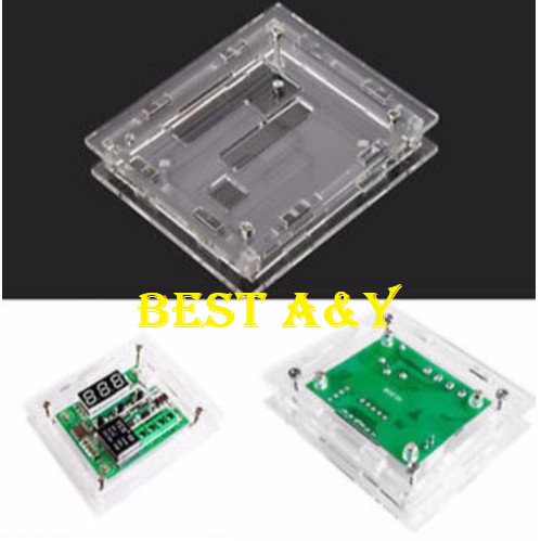 Box Case Acrylic W1209 Casing Transparan Digital Temperature Thermostat