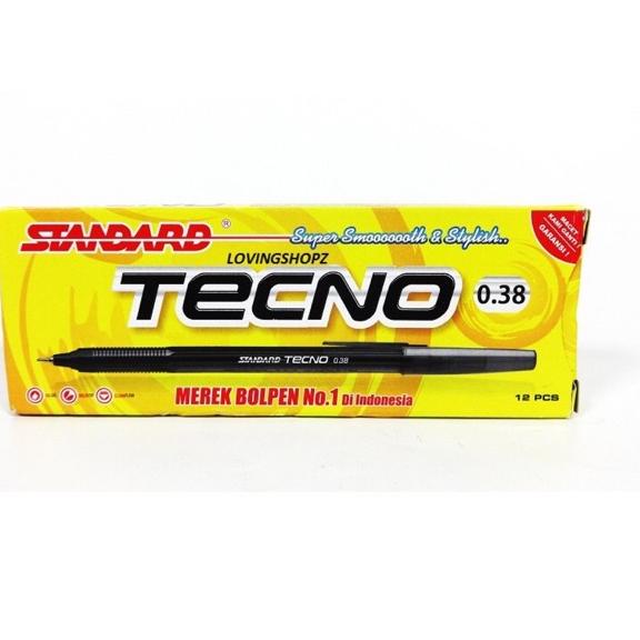 

QA84R,, The .BOLPOIN PULPEN STANDARD TECNO ISI 12 0.38 ORI|..!!