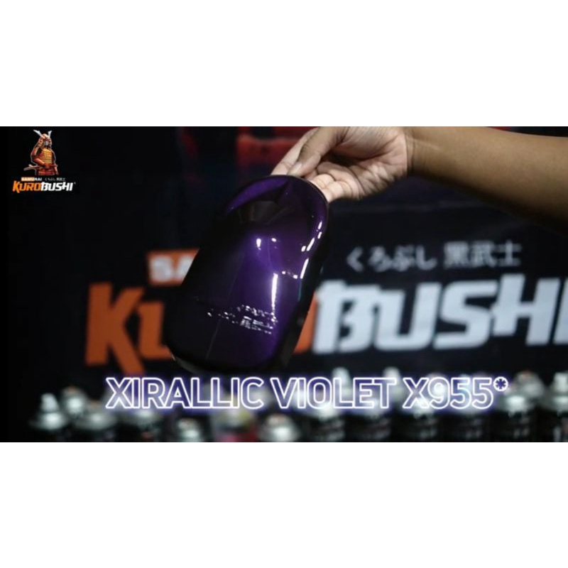 SAMURAI PAINT XIRALLIC VIOLET X955* X-VIOLET 400ml cat semprot spray paint pilox pilok