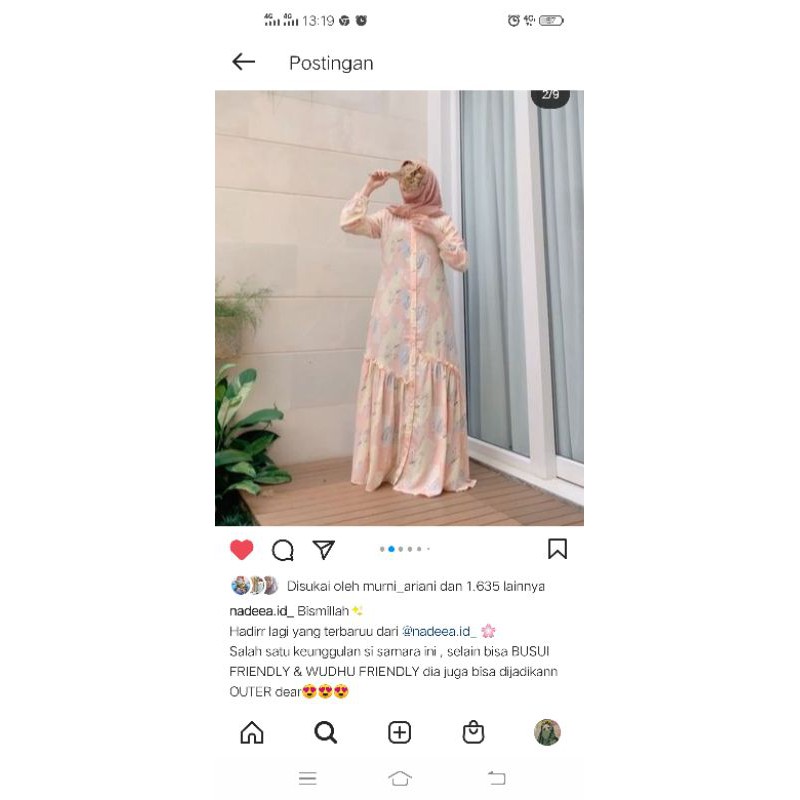 samara dress nadeea.id size M