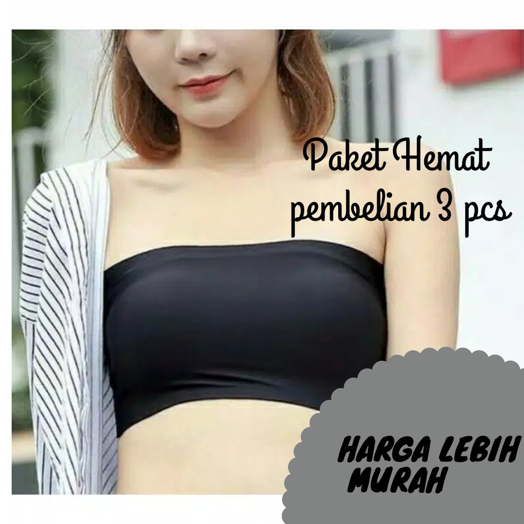 BRA TANPA TALI CEWEK SEXY KERUT REMAJA KEMBEN SPORT TANPA KAWAT CROP TOP TANK MODERN BRA REMAJA G1Z0
