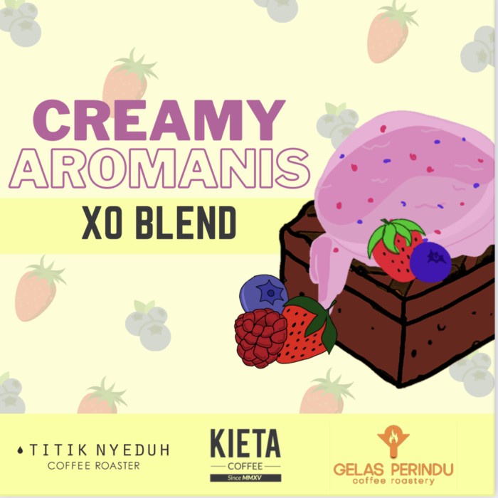 

Creamy Aromanis Xo Blend 100% Arabika Limited Release 250Gr