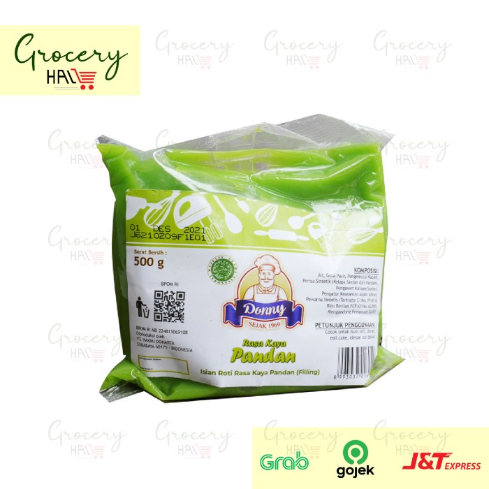 

SELAI- DONNY SELAI PANDAN - SELAI SARIKAYA / SRIKAYA 500 GRAM - PANDAN -SELAI.