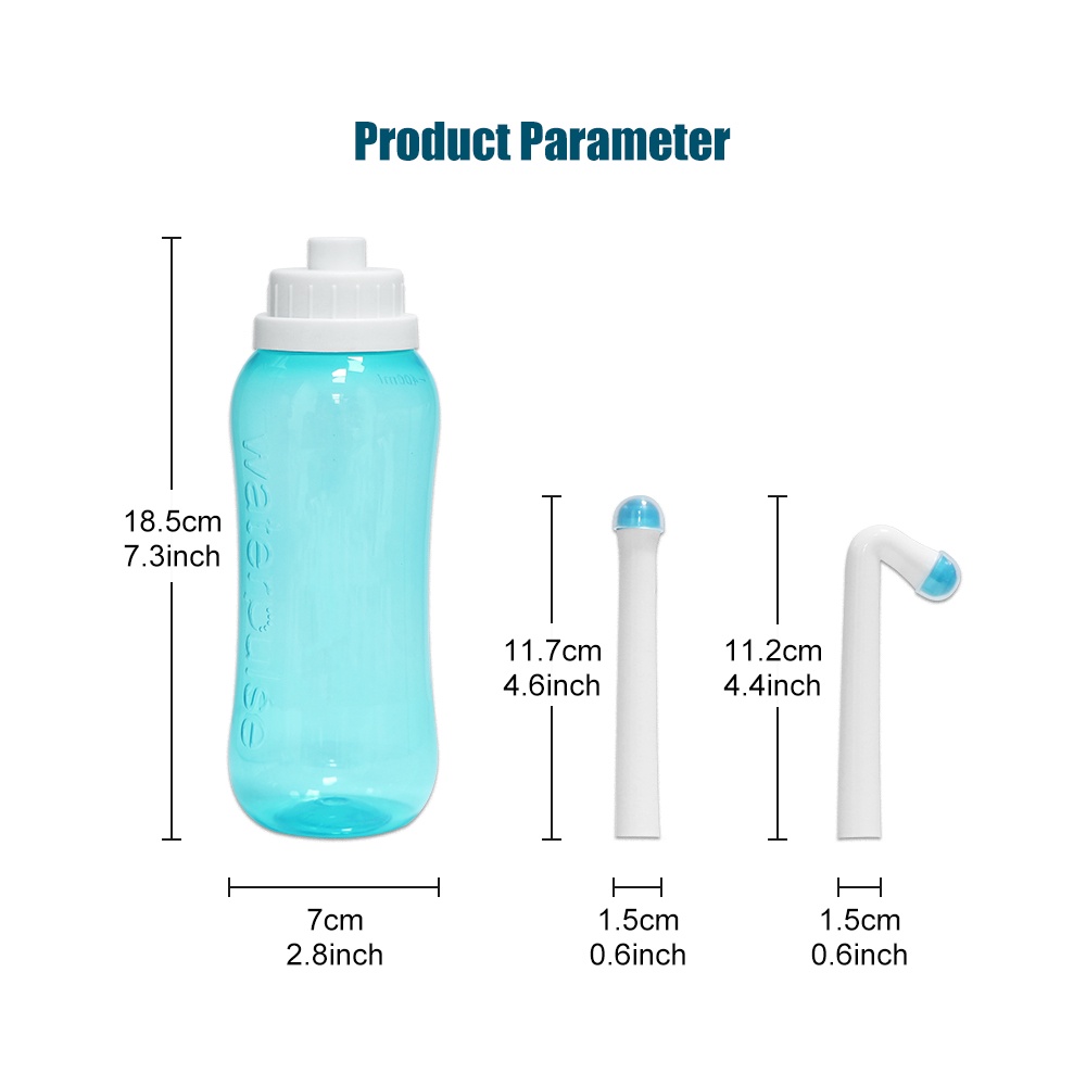 Botol Spray Bidet Portable 400ml Untuk Travel