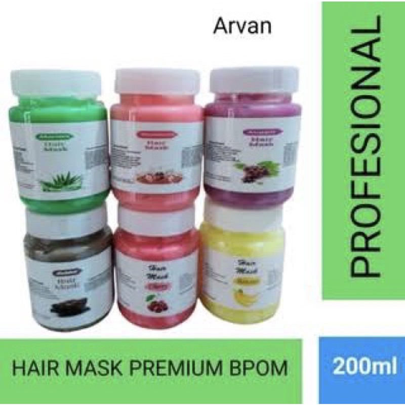 {COD} SILAHKAN PILIH LENGKAP VARIAN TERMURAH BPOM HAIR MASK PREMIUM TERLARIS TERMURAH 200 ML