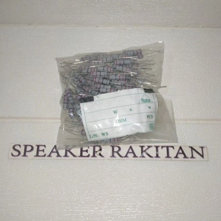 Resistor 220 ohm 2 Watt - R 220ohm 2Watt (200pcs)