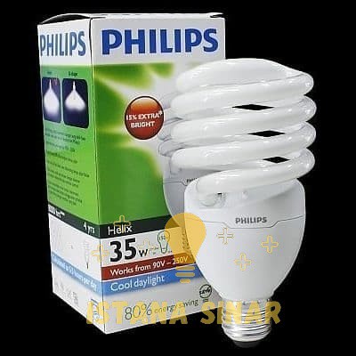 Lampu Spiral Philips Tornado 35 watt 35watt 35 w 35w Lampu Ulir