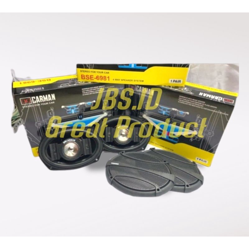 Speaker Mobil Oval Merk Carman