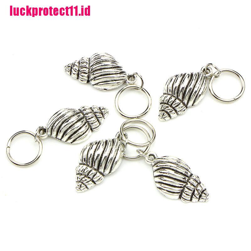 (LUCK) 50pcs / Set Klip Rambut Gimbal DIY Bentuk Bintang Laut