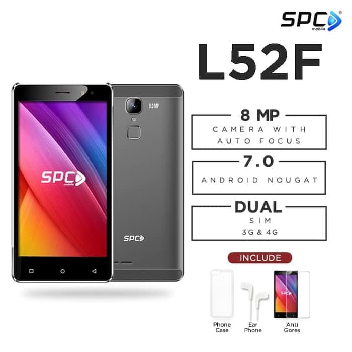 Spc L52f 4g Lte 1 8 Gb Fingerprint Dual Sim Hp Android Murah Untuk Driver Ram 1gb Internal 8gb Shopee Indonesia