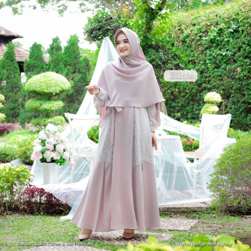 GAMIS MOM SARIMBIT QUEEN BILQIS open PO sampai tgl 14