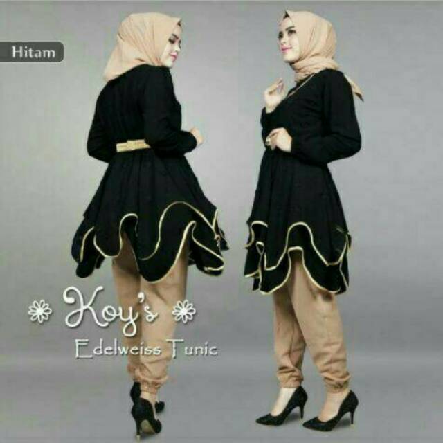 Hijab koy edelweiss tunic MTF