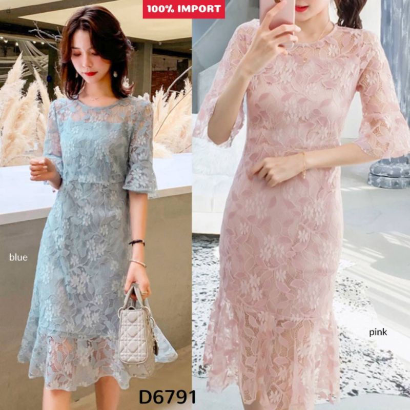 SF Fairies Bellsleeve Lace Dress Premium D6791
