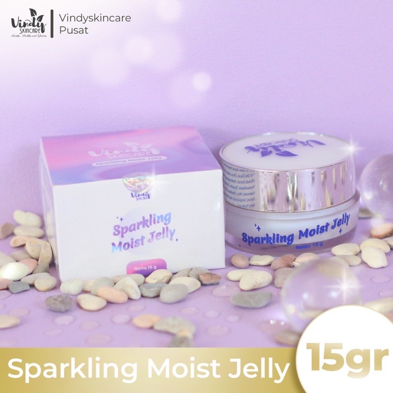 SPARKLING MOIST JELLY BPOM | VINDY SKINCARE