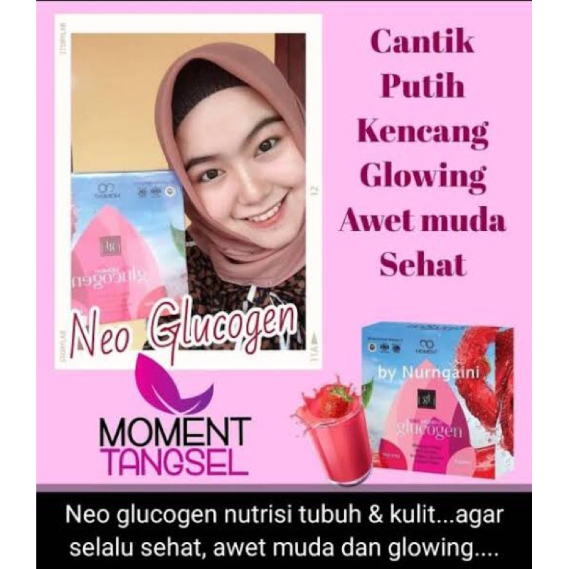 Best Seller Neo Glucogen Moment Original Minuman Collagen Pemutih Badan Bpom Suplemen Kecantikan Shopee Indonesia