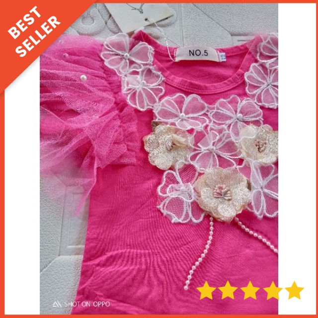 SETELAN ROK TUTU ANAK IMPORT PREMIUM 0-5 TAHUN SETELAN ROK TUTU PESTA DRESS PESTA ANAK IMPORT FLOWER