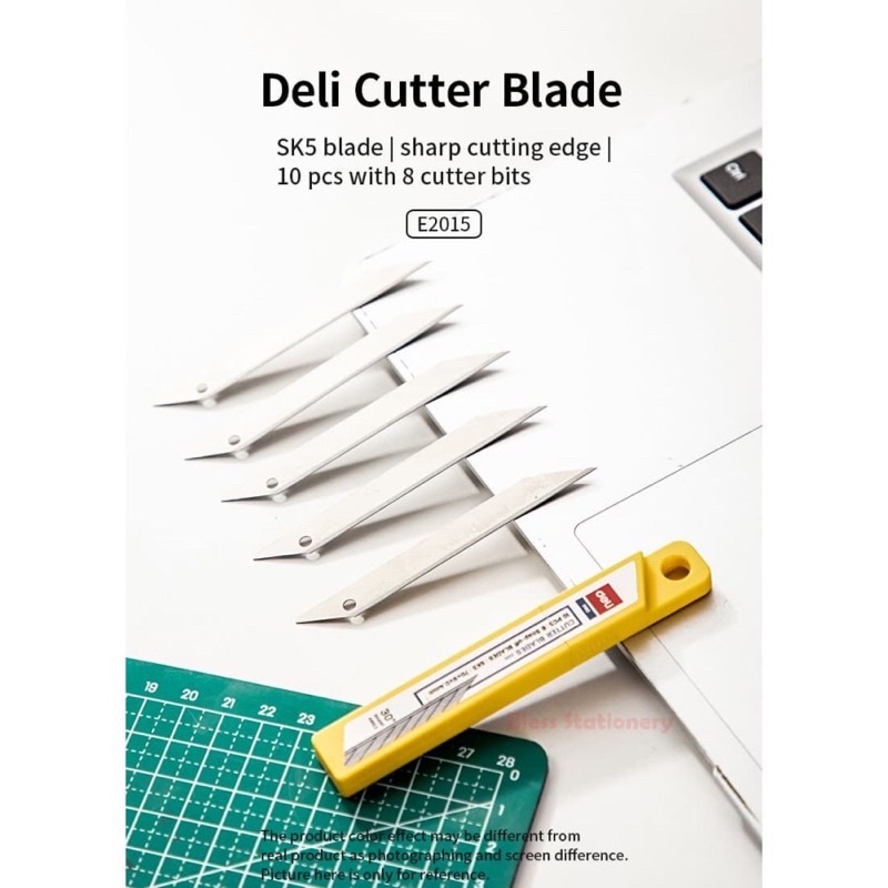 

Deli Cutter E2015 - 30 Degree Cutter Blade - 10 Pcs/BOX - E2015