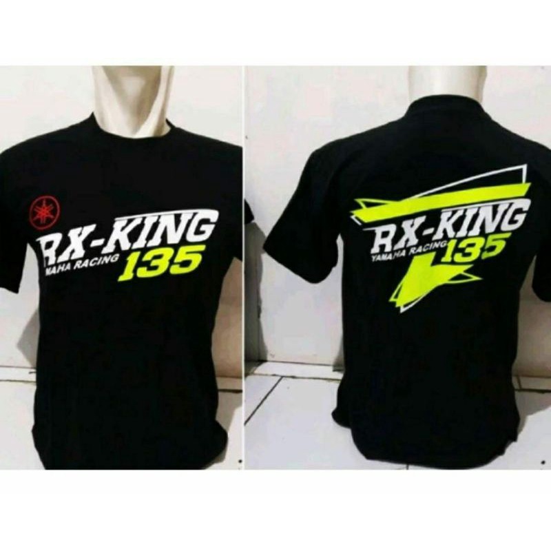 Baju T-shirt Kaos RX-KING Yamaha Racing 135 l kaos 2 tak l kaos otomotif