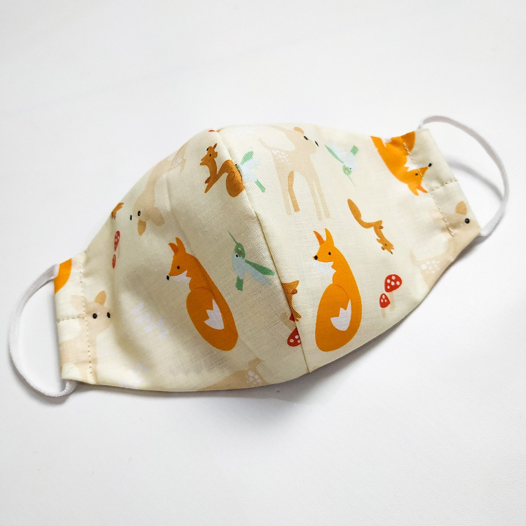 Masker Katun Motif ( MERMAID , FOX )