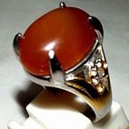 cincin batu akik raflesia bengkulu