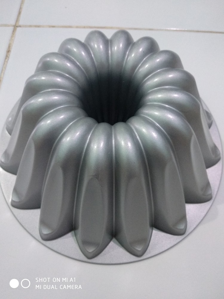 Loyang Kue Bolu Tulban Marmer Import