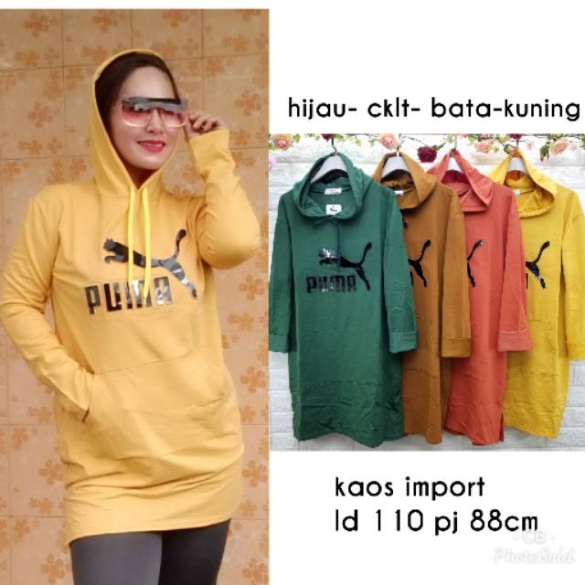 Kaos hoody puma