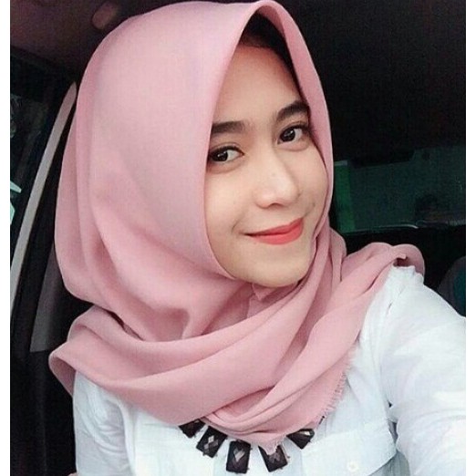 Saudia Square Segiempat Saudia Bahan Katun Rawis Jilbab Segiempat Hijab Shopee Indonesia