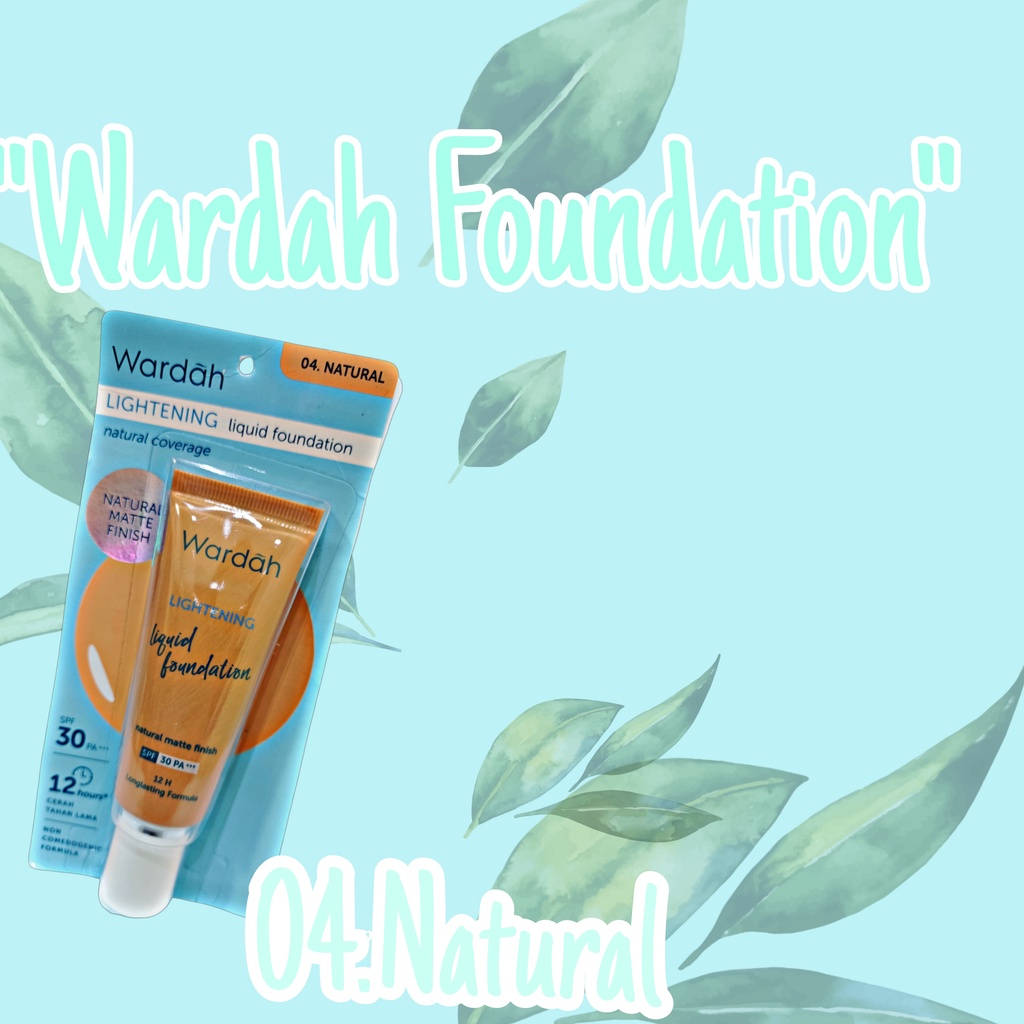 Wardah Lightening Liquid Foundation BPOM Halal | Liquid Foundation (GROSIR)