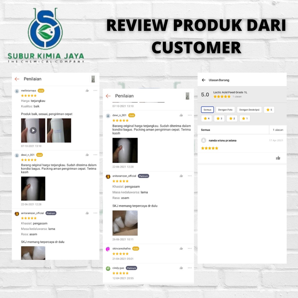 

Classica2106 Lactic Acid 88% Food Grade 100Ml