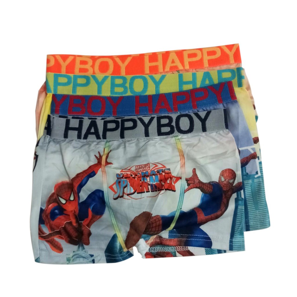 ☀ REV STORE ☀ Celana Dalam Boxer Anak Laki-laki &amp; Perempuan Avengers LoL Random / Celana anak Lucu