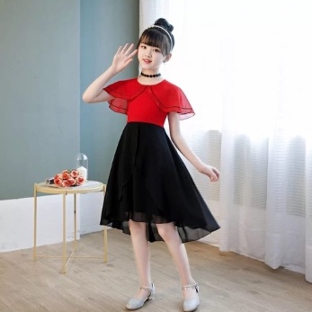 Baju Dress Pesta Anak dress tasya lucu dan modern baju pesta anak model terbaru natal dan imlek 7 8 