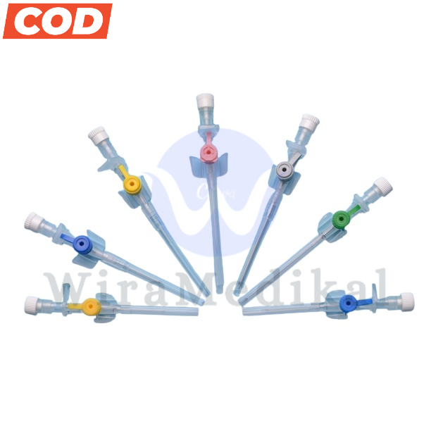 Cosmomed IV Catheter 24G 26G IV Cannula Cosmomed Jarum Infus Abbocath 24G 26G Cosmomed IV