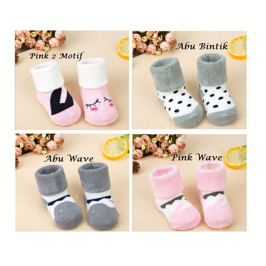 Kaos Kaki Bayi / Kaos Kaki Anak Motif Imut