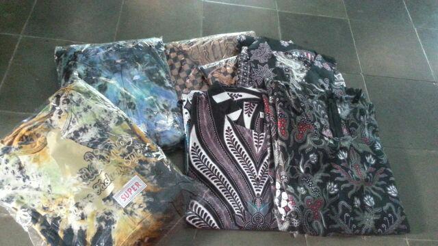 Batik Dolby Dolbi Dobby Doby Tenun Sutra Tulis Katun Atbm Baron Atasan Batik Wanita Sogan Srg308 Den