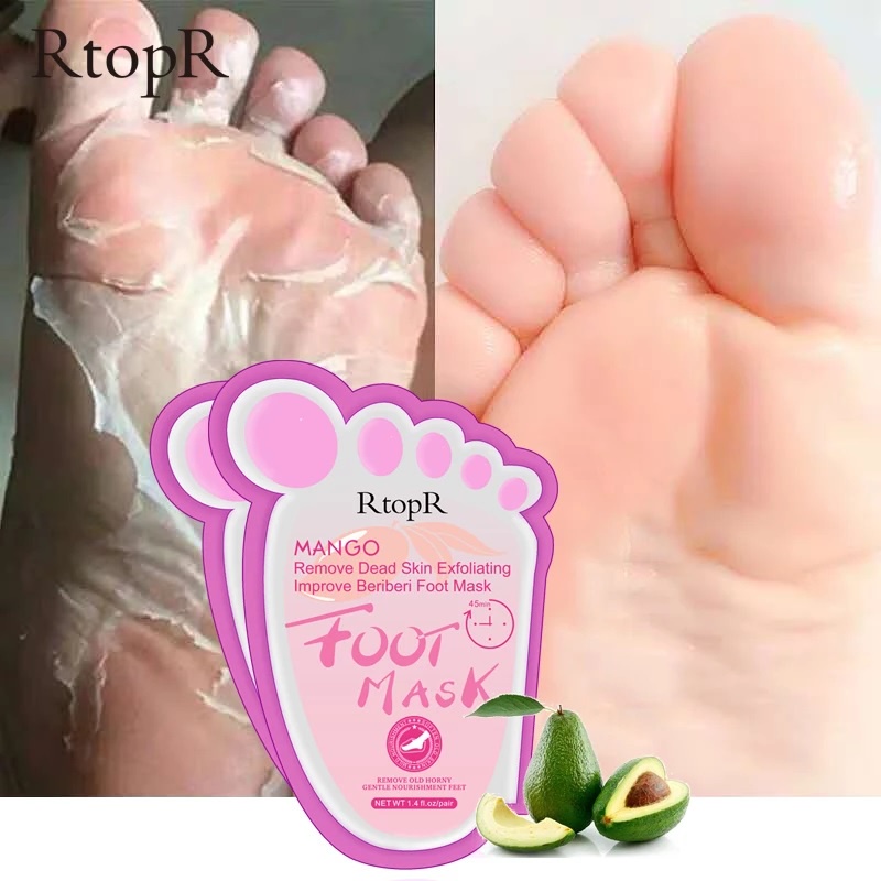 RTOPR Mango Remove Dead Skin Exfoliating Improve Beri Beri Foot Mask