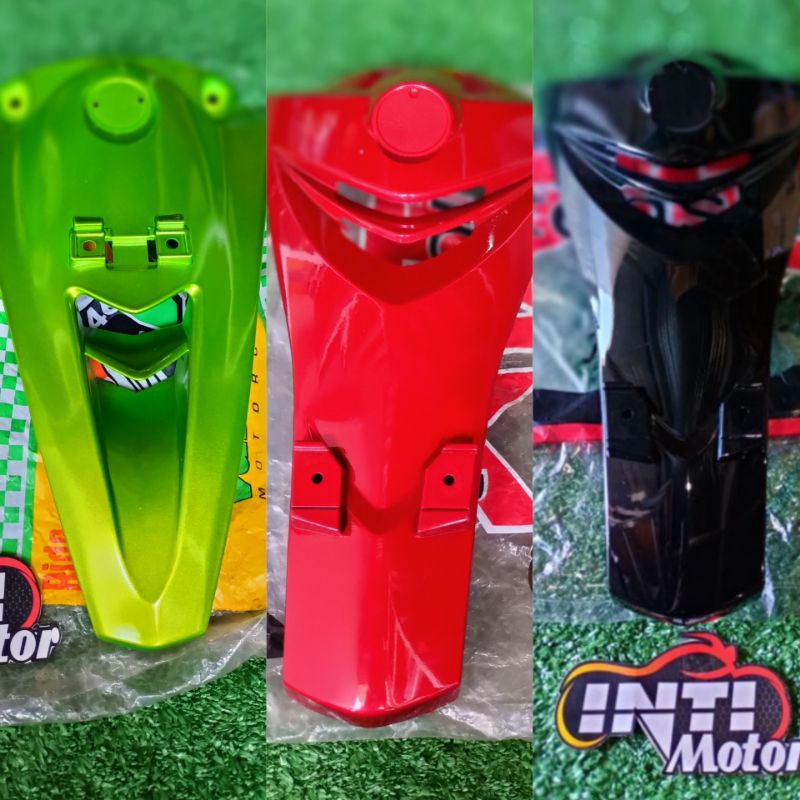 Panel Depan Jupiter Z 2006 dan 2010 Warna Hitam MERAH HIJAU GREEN Merk Tenshi Cover Body Jup Z 06 BL