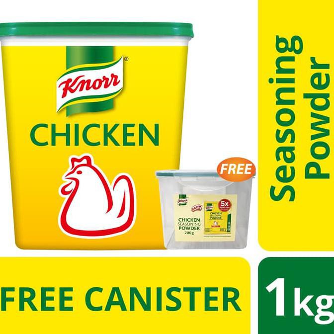 

Knorr Bumbu Rasa Ayam Tub 1Kg - Free Canister