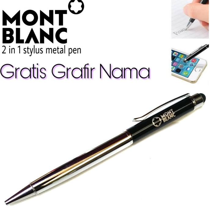 

PROMO pulpen montblanc stylus gratis grafir nama bukan parker sheafer