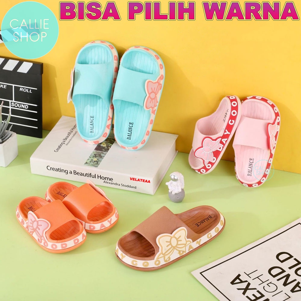 Sandal Anak Pita Unyu Gemoy Jelly Import Balance 2222-3 KCSLPT