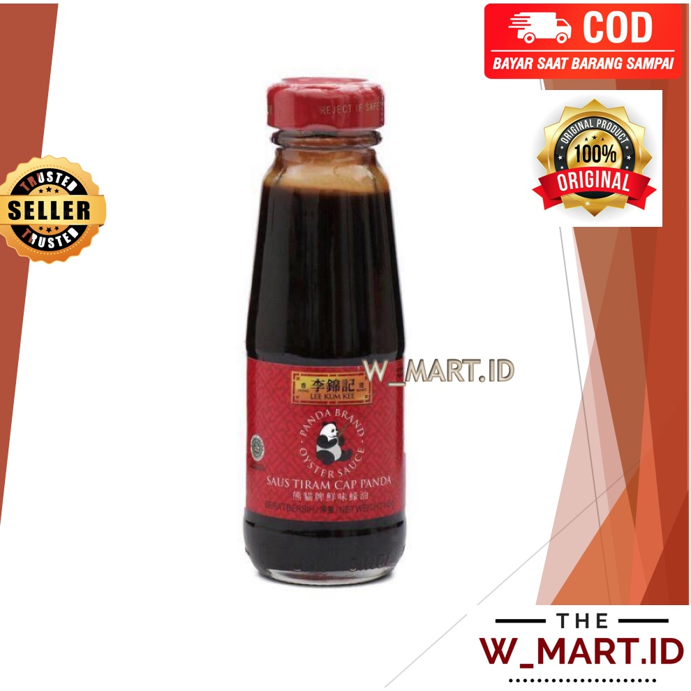 

LEE KUM KEE PANDA BRAND SAUS TIRAM OYSTER SAUCE 145 GR