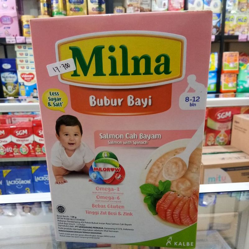 MILNA BUBUR BAYI (8-12 BULAN) 120G