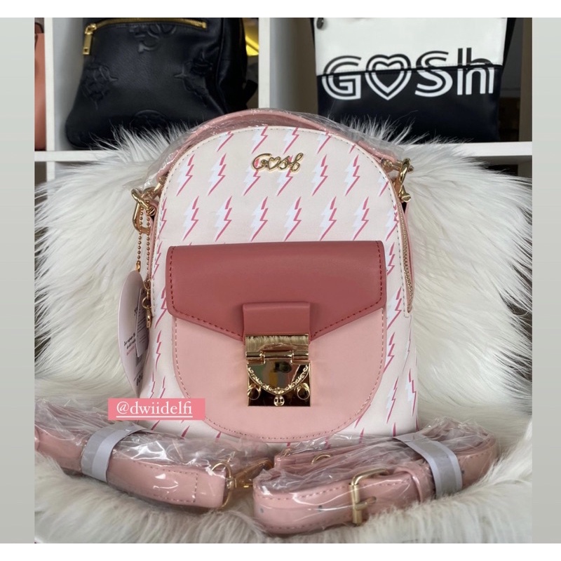 Gosh art 842 pink tas gosh ransel gosh multifungsi