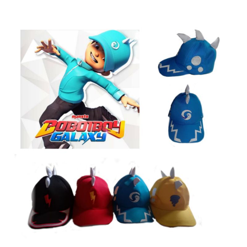topi anak Boboiboy bordir